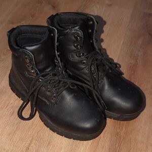 Shoes For Crews Black Slip-Resistant Work Boot